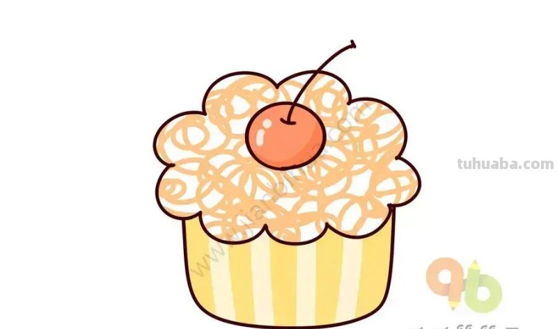 儿童简笔画-“放开那些食物，让我来！” 