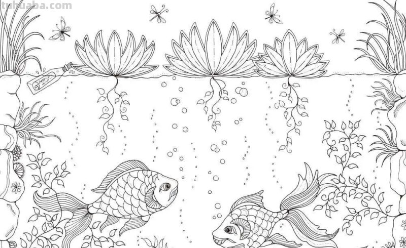 每天学一幅简笔画-风景、建筑类简笔画