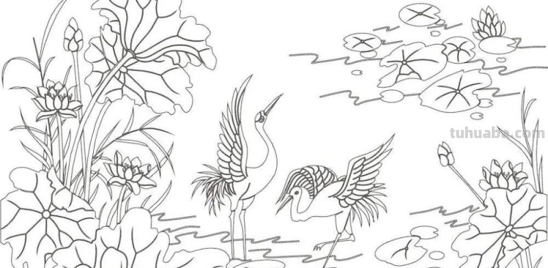 每天学一幅简笔画-风景、建筑类简笔画