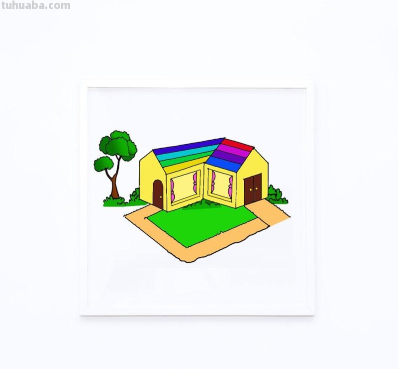 儿童画房子简图 - 简单又好看的房子简笔画教程