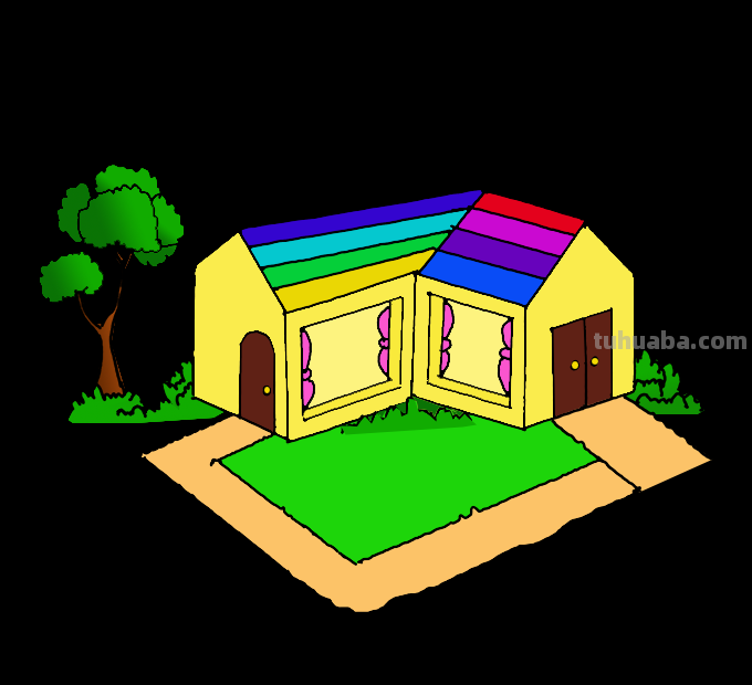 儿童画房子简图 - 简单又好看的房子简笔画教程