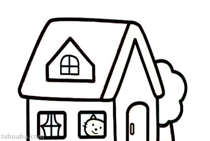 房子简笔画大全~你喜欢哪一个呢？