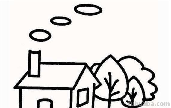 房子简笔画大全~你喜欢哪一个呢？