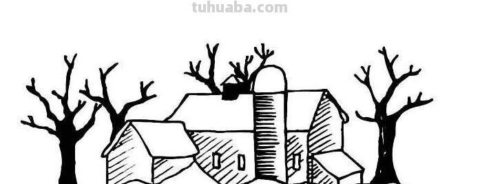 房子简笔画大全~你喜欢哪一个呢？