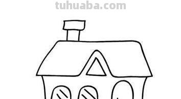 房子简笔画大全~你喜欢哪一个呢？