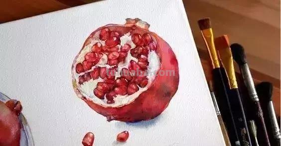 画面脏，色彩单薄， 不懂调色， 超简单的水彩教程在这里