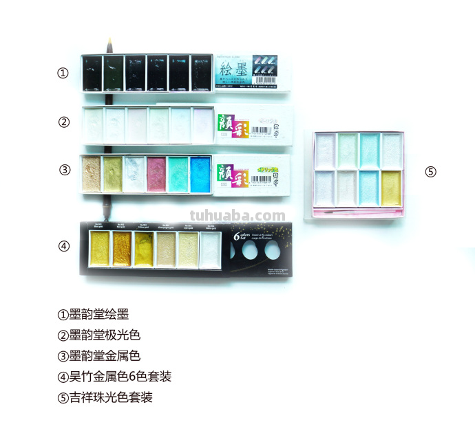 水彩入门：水彩工具供大家参考~