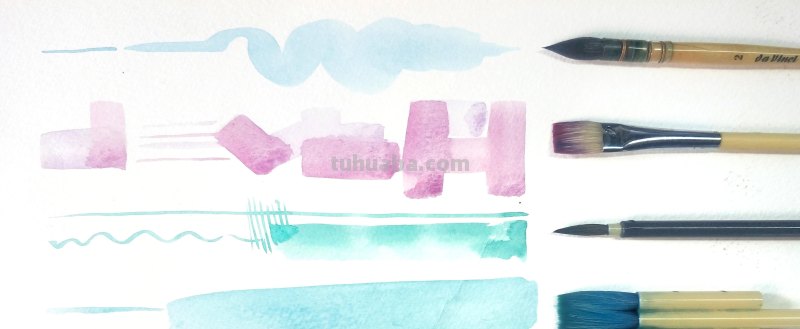 飞鱼绘水彩教室第一课:水彩工具介绍