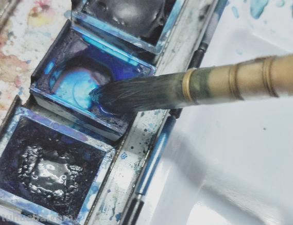 飞鱼绘水彩教室第一课:水彩工具介绍