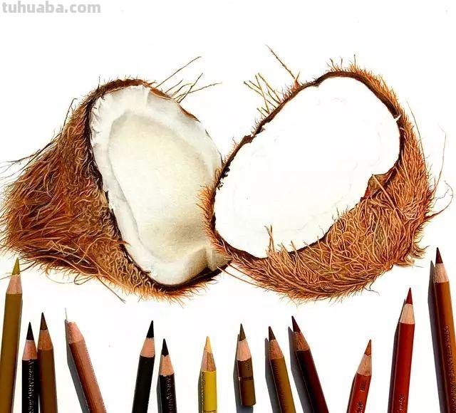 21幅超写实的彩铅画，让人赏心悦目，堪比照片