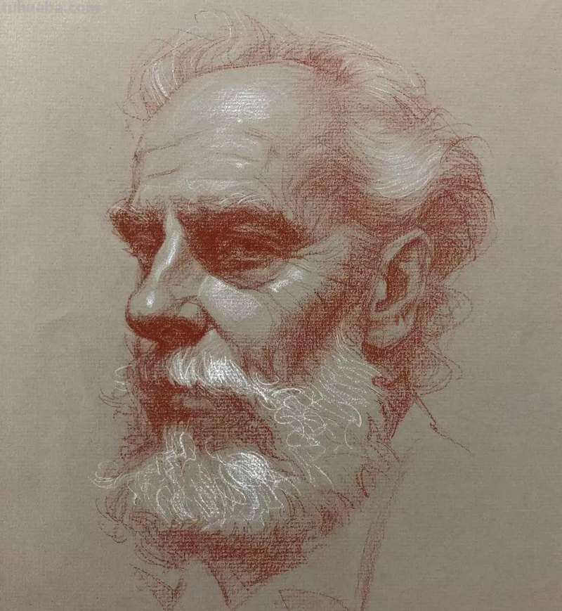 分享一位艺术教授的素描作品，值得借鉴