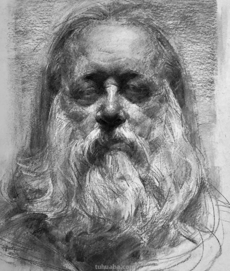 分享一位艺术教授的素描作品，值得借鉴