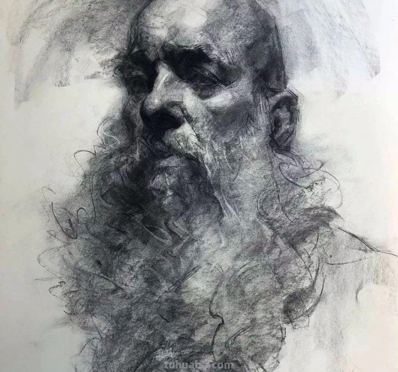 分享一位艺术教授的素描作品，值得借鉴