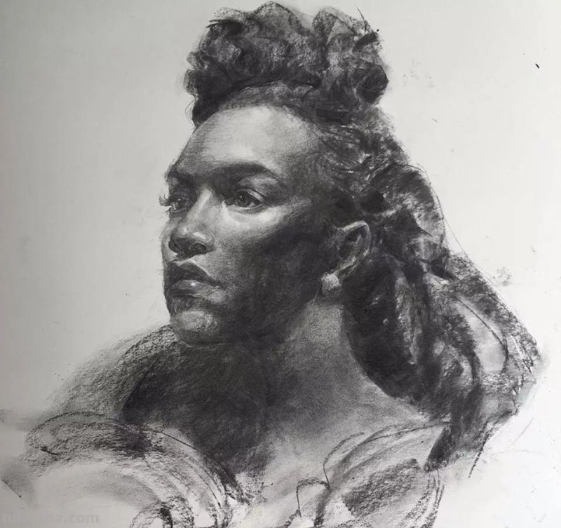 分享一位艺术教授的素描作品，值得借鉴