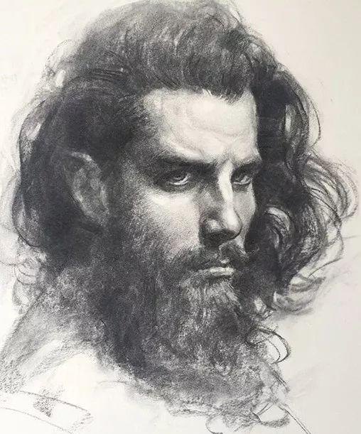 分享一位艺术教授的素描作品，值得借鉴