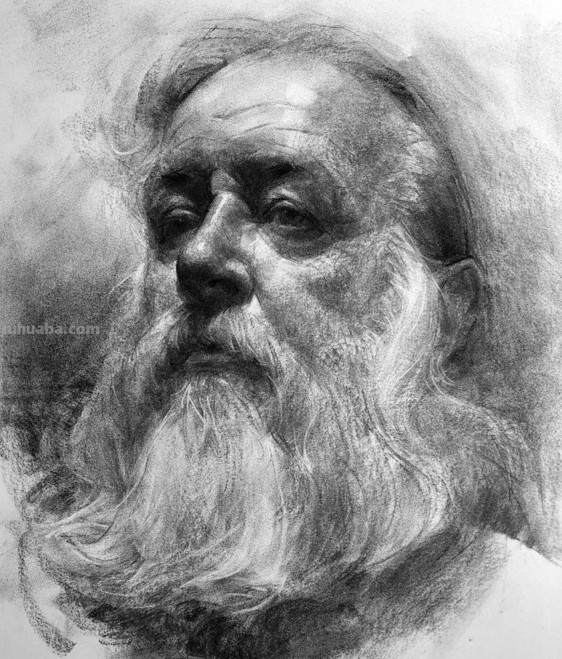分享一位艺术教授的素描作品，值得借鉴