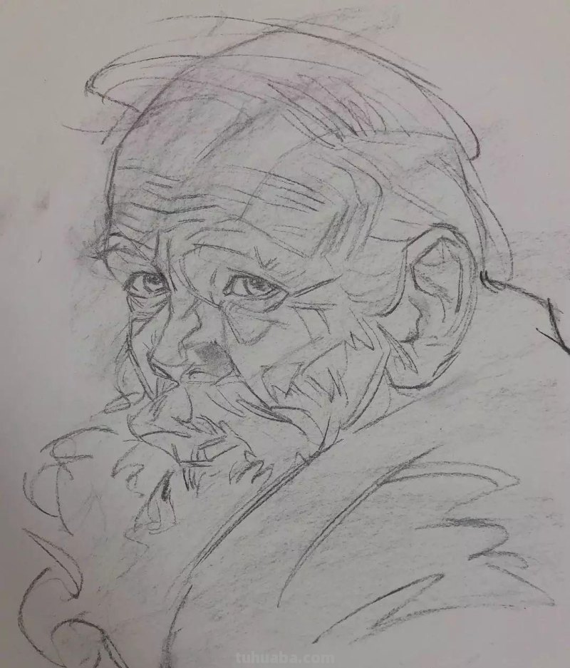 分享一位艺术教授的素描作品，值得借鉴