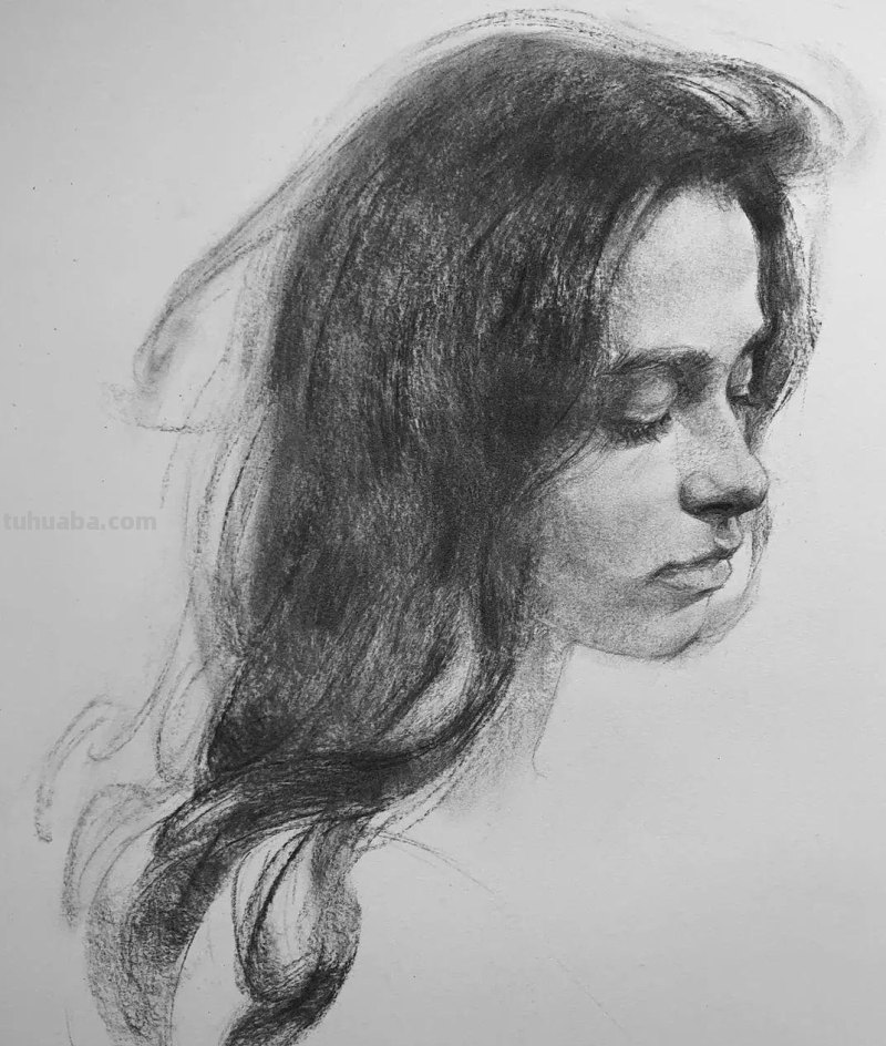 分享一位艺术教授的素描作品，值得借鉴