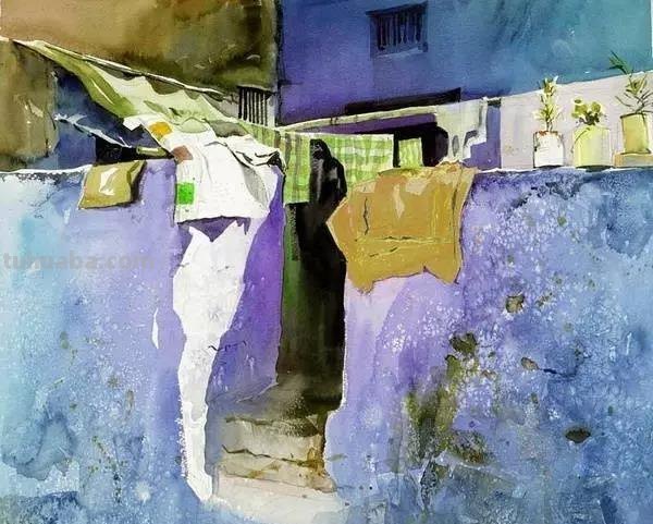 色彩通透明快 - 度知名水彩画家普拉塔普风景作品集