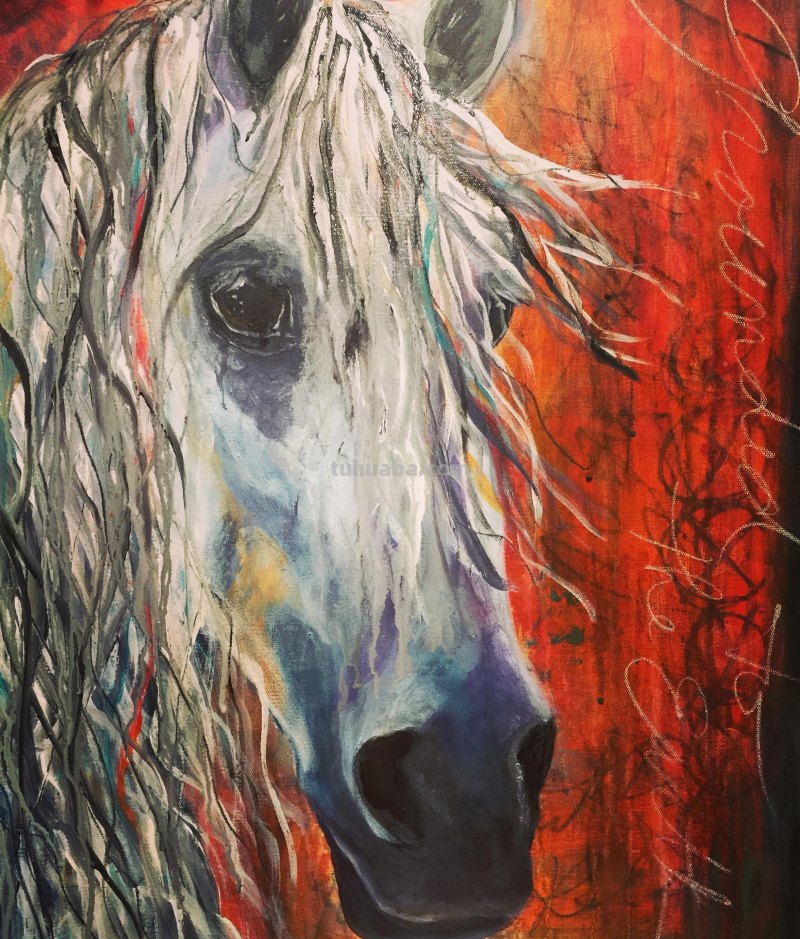 艺术家的动物水彩画，以有趣而快速的方式探索水彩的乐趣