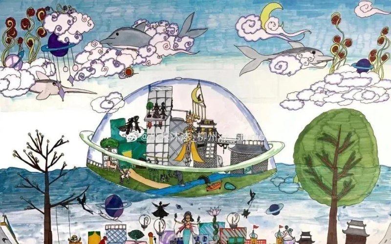 很抢手的32种科幻画主题课程，创意无限，让科学插上艺术的梦想！