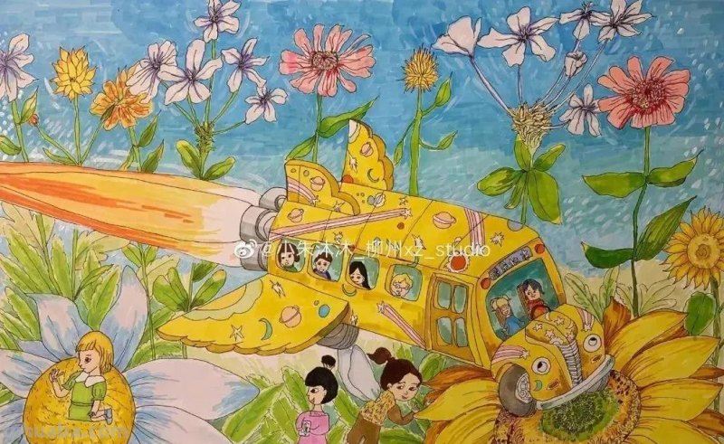 很抢手的32种科幻画主题课程，创意无限，让科学插上艺术的梦想！