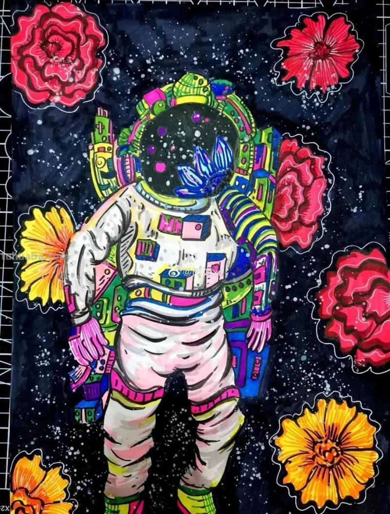 很抢手的32种科幻画主题课程，创意无限，让科学插上艺术的梦想！