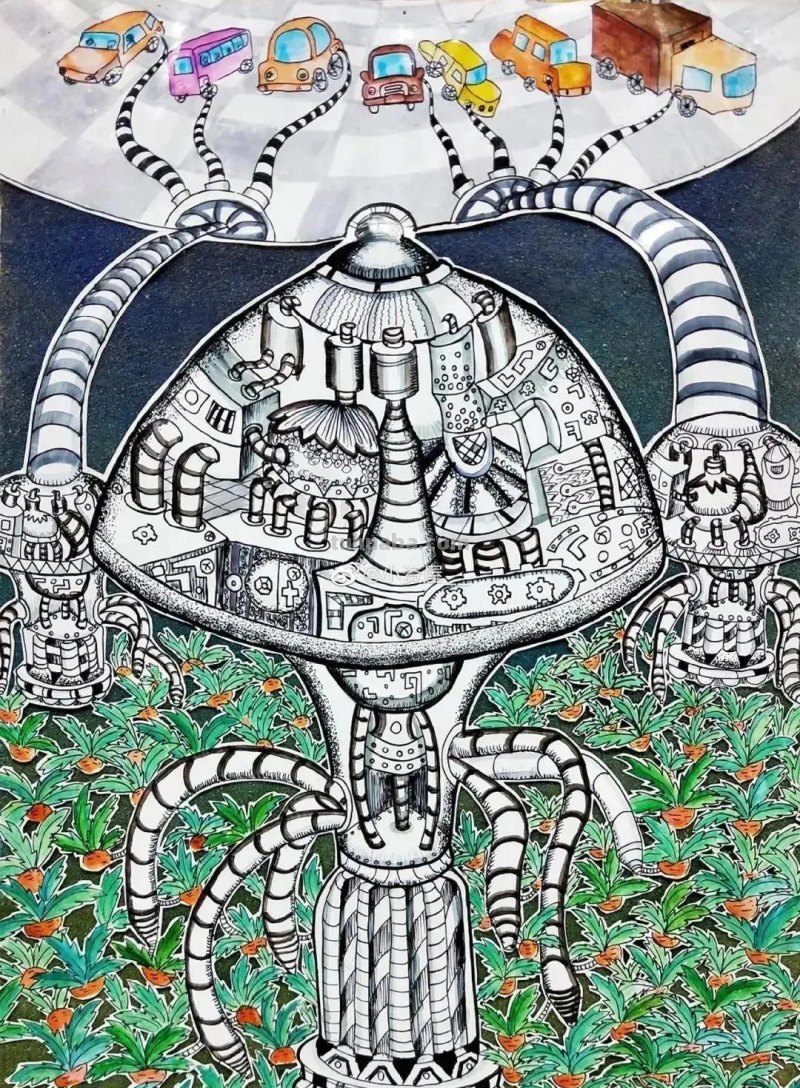 很抢手的32种科幻画主题课程，创意无限，让科学插上艺术的梦想！