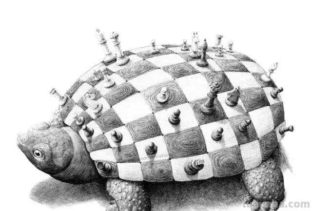 看似荒诞而又创意的素描插画，每一张都震撼你的心