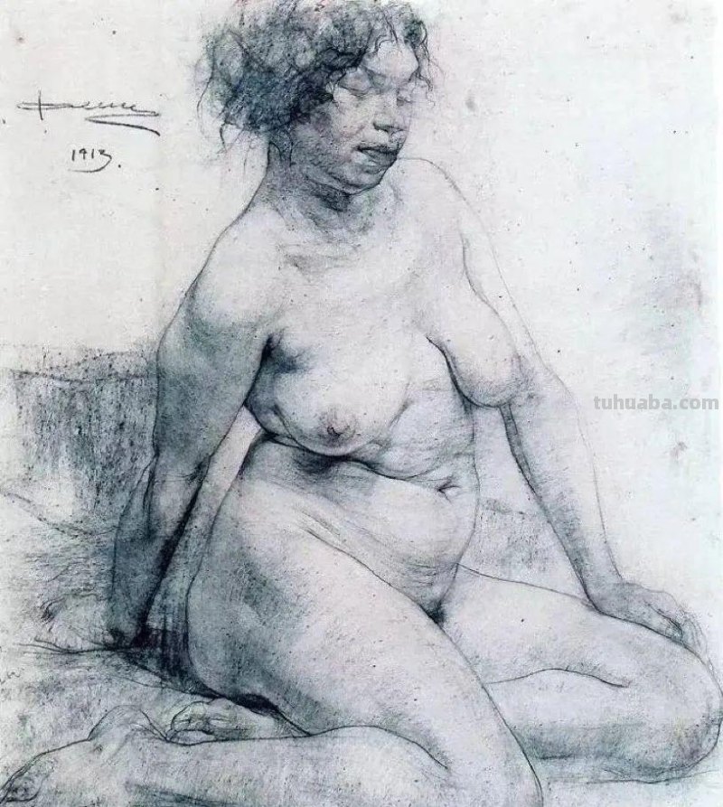 深刻的线条,费欣速写作品欣赏 深刻的线条,费欣速写作品欣赏