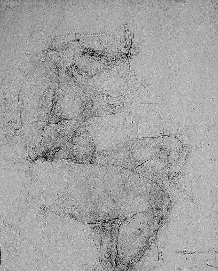 深刻的线条,费欣速写作品欣赏 深刻的线条,费欣速写作品欣赏