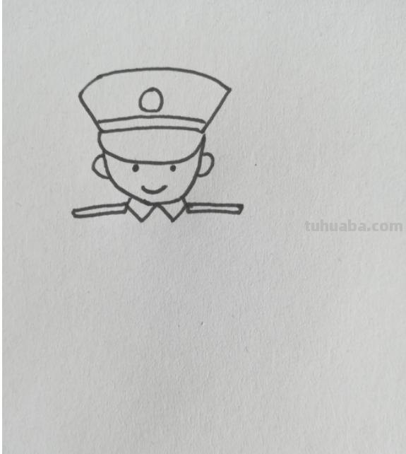 简笔画警察怎么涂色(简笔画警察怎么涂色好看) 简笔画警察怎么涂色(简笔画警察怎么涂色好看)