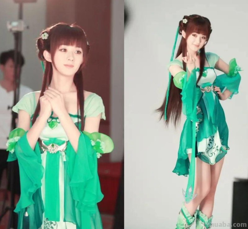 女明星的cos真的很不错