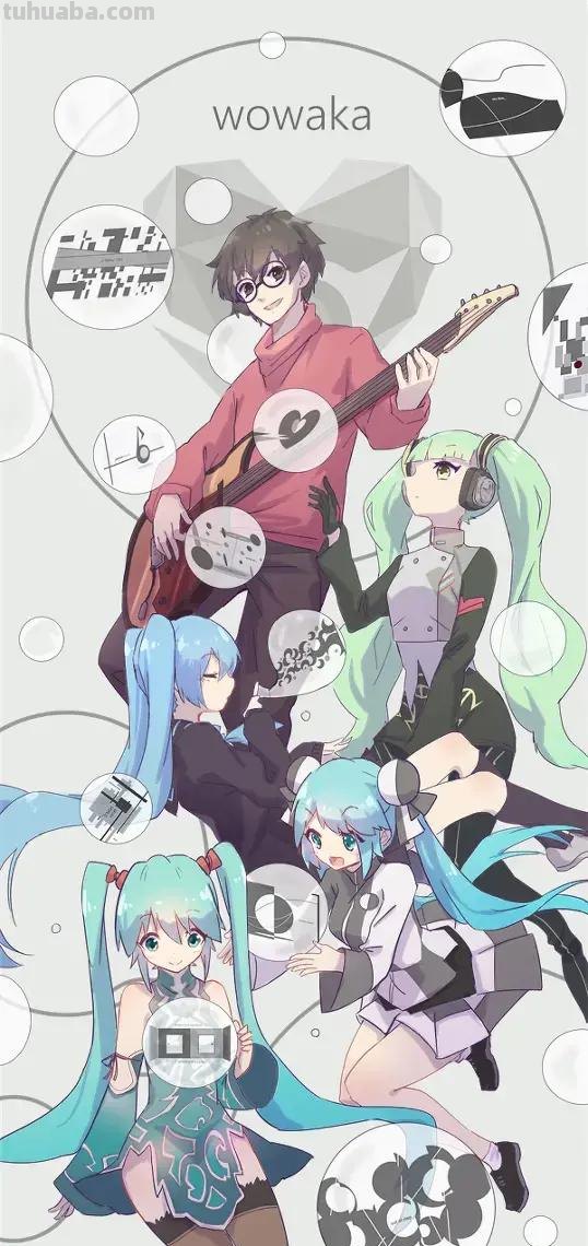 初音未来,插画与背后的音乐作品-1 初音未来,插画与背后的音乐作品-1