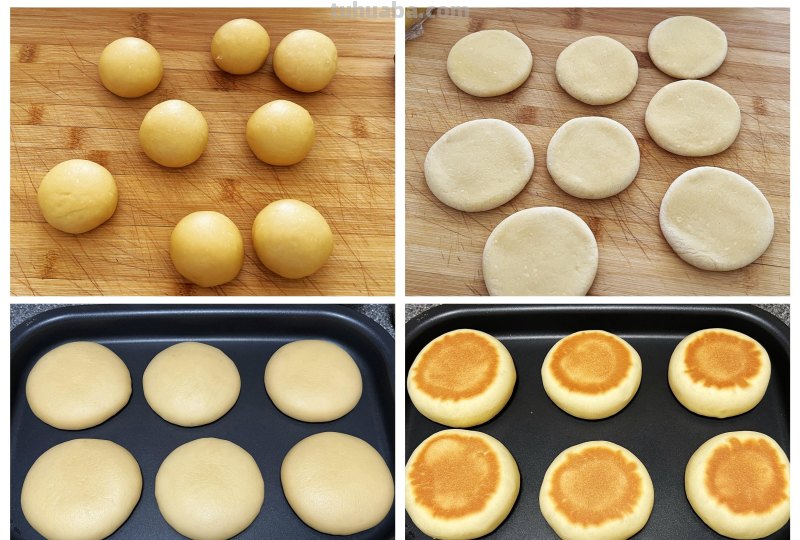 5个鸡蛋1斤面粉，不用一滴水，妈妈做的这个饼比面包还好吃