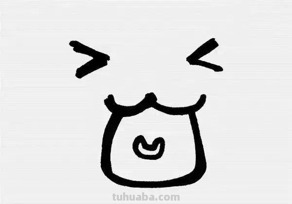 简笔画｜18种超萌表情简笔画，赶快画起来，建议先收藏！