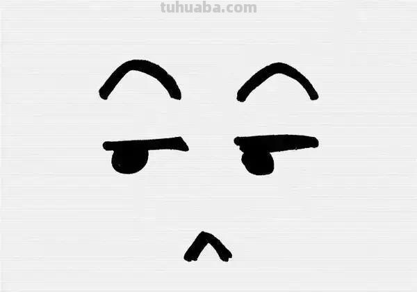 简笔画｜18种超萌表情简笔画，赶快画起来，建议先收藏！