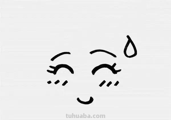 简笔画｜18种超萌表情简笔画，赶快画起来，建议先收藏！