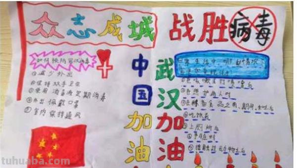 防疫手抄报怎么画（防溺水手抄报怎么画）