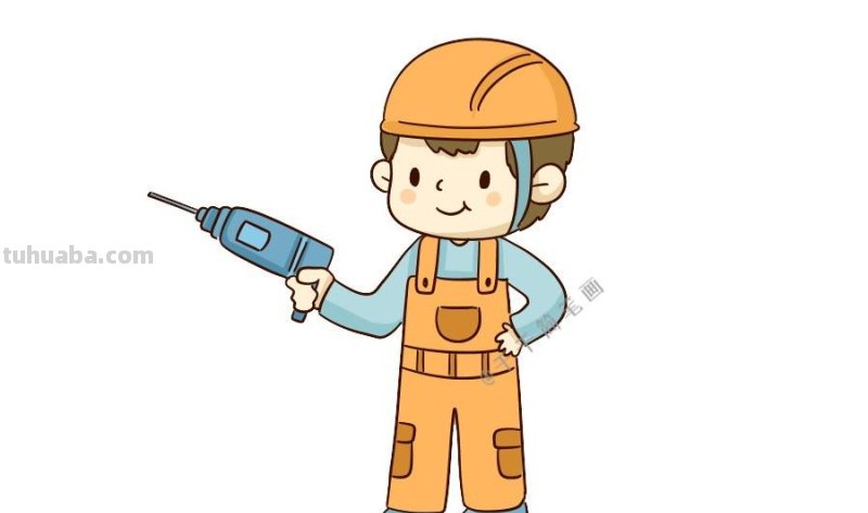 可爱Q版不同职业人物简笔画，建议老师家长收藏！