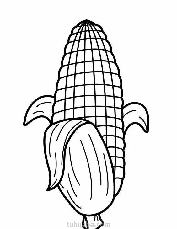 简笔画｜萌萌哒蔬菜水果简笔画，寒假教孩子画，建议先收藏！