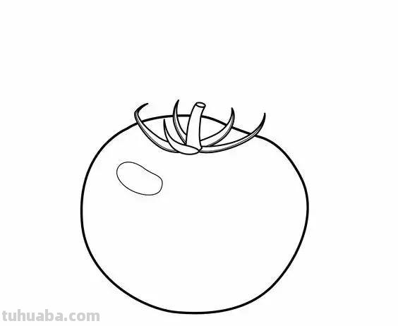 简笔画｜萌萌哒蔬菜水果简笔画，寒假教孩子画，建议先收藏！