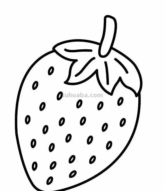 简笔画｜萌萌哒蔬菜水果简笔画，寒假教孩子画，建议先收藏！