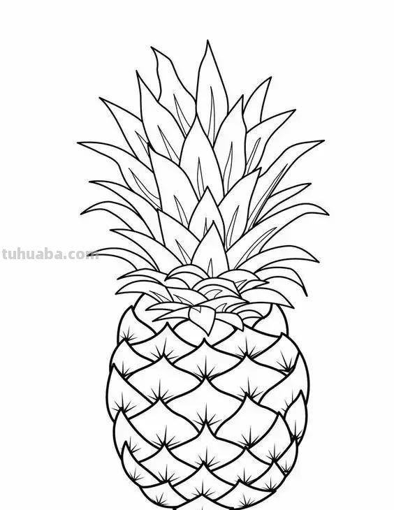 简笔画｜萌萌哒蔬菜水果简笔画，寒假教孩子画，建议先收藏！