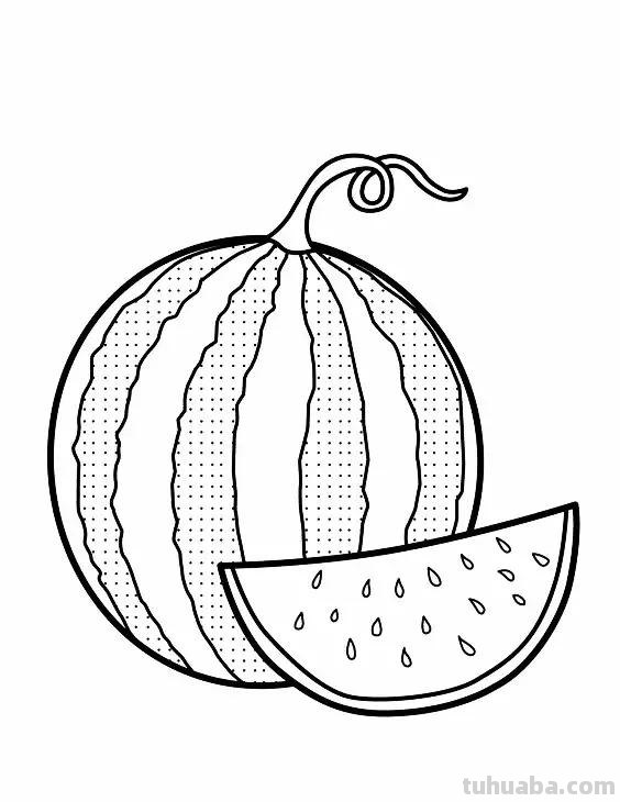 简笔画｜萌萌哒蔬菜水果简笔画，寒假教孩子画，建议先收藏！