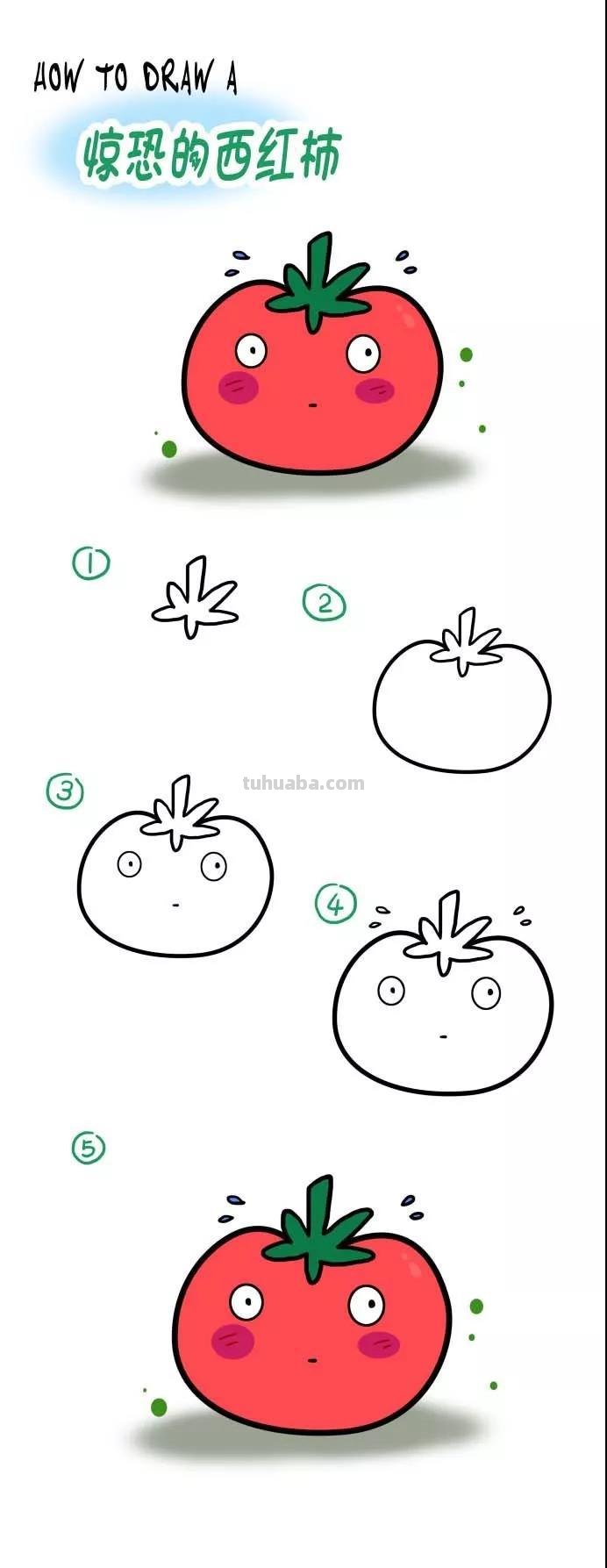 水果简笔画教程大全，快给孩子们收藏起来吧！