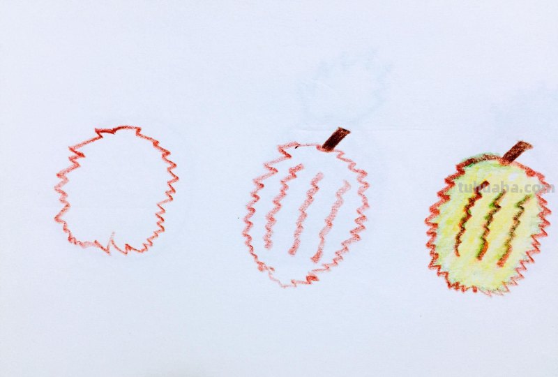 幼儿园简笔画：7种蔬果！简单易学！宝妈收藏吧！
