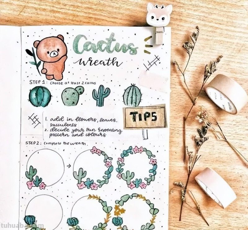 春暖花开｜20多款简笔画，简单好看