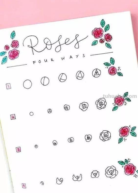 春暖花开｜20多款简笔画，简单好看