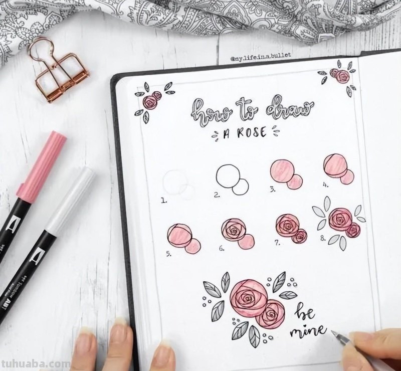 春暖花开｜20多款简笔画，简单好看